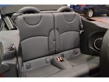 2015 Mini Convertible Cooper Rear Seat