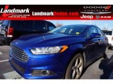 2014 Deep Impact Blue Ford Fusion SE EcoBoost #99553763