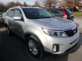 2014 Bright Silver Kia Sorento EX V6 AWD #99554087