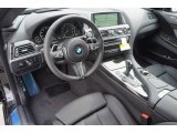 2015 BMW 6 Series 640i Gran Coupe Black Interior