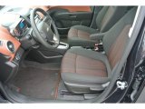 2015 Chevrolet Sonic LT Sedan Jet Black/Brick Interior