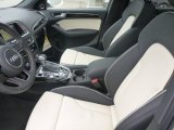 2015 Audi Q5 3.0 TDI Premium Plus quattro Black/Alabaster White Interior