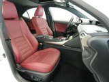 2014 Lexus IS 250 F Sport Rioja Red Interior