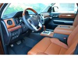 2015 Toyota Tundra 1794 Edition CrewMax 4x4 1794 Edition Premium Brown Leather Interior