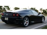 Nero Daytona (Black Metallic) Ferrari 360 in 2000