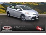 2015 Classic Silver Metallic Toyota Prius Three Hybrid #99631652