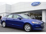 2015 Deep Impact Blue Metallic Ford Fusion SE #99631867