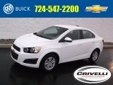 2015 Summit White Chevrolet Sonic LT Sedan #99670382