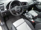 2015 Audi Q5 3.0 TDI Prestige quattro Black/Cloud Gray Interior