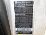 2014 Range Rover Evoque Color Code for Indus Silver Metallic - Color Code: 863