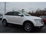 White Suede Ford Edge in 2010