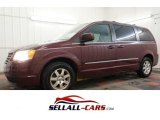 2009 Deep Crimson Crystal Pearl Chrysler Town & Country Touring #99716233
