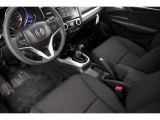 2015 Honda Fit EX Black Interior