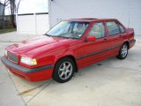 Red Volvo 850 in 1996