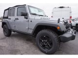 2015 Jeep Wrangler Unlimited Willys Wheeler 4x4 Front 3/4 View