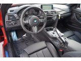 2015 BMW M4 Convertible Black Interior