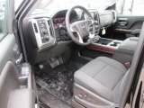 2015 GMC Sierra 3500HD SLE Crew Cab 4x4 Dual Rear Wheel Chassis Jet Black Interior