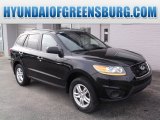 2011 Phantom Black Metallic Hyundai Santa Fe GLS AWD #99736321