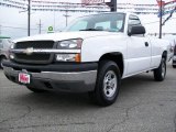 2004 Summit White Chevrolet Silverado 1500 Regular Cab 4x4 #9967367