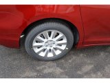 2015 Toyota Sienna Limited AWD Wheel