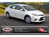 2015 Blizzard Pearl Toyota Corolla LE Eco #99764707