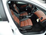 2014 Chevrolet Cruze LTZ Jet Black/Brick Interior