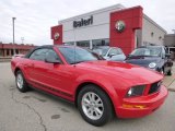 2007 Torch Red Ford Mustang V6 Premium Convertible #99765192