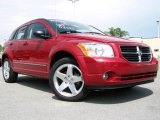 2008 Inferno Red Crystal Pearl Dodge Caliber R/T AWD #9956854