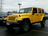 2015 Baja Yellow Jeep Wrangler Unlimited Rubicon 4x4 #99764763