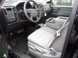 2015 GMC Sierra 1500 Regular Cab 4x4 Jet Black/Dark Ash Interior