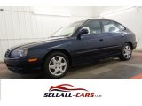 2005 Moonlit Blue Hyundai Elantra GLS Hatchback #99796188