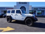 2013 Bright White Jeep Wrangler Unlimited Moab Edition 4x4 #99825864