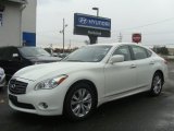 2011 Moonlight White Infiniti M 37x AWD Sedan #99826140