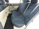 2007 Honda Civic Hybrid Sedan Rear Seat