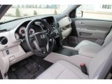 2012 Honda Pilot EX 4WD Gray Interior