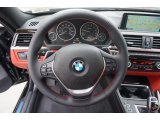 2015 BMW 4 Series 428i Gran Coupe Steering Wheel