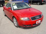 2006 Brilliant Red Audi A4 1.8T Cabriolet #9967384
