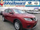 2015 Cayenne Red Nissan Rogue S AWD #99902567