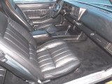1980 Chevrolet Camaro Rally Sport Coupe Black Interior