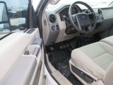2008 Ford F250 Super Duty XL SuperCab 4x4 Camel Interior