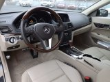 2013 Mercedes-Benz E 350 4Matic Coupe Almond/Mocha Interior