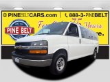 2014 Summit White Chevrolet Express 3500 Passenger Extended LT #99959782