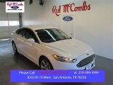 2015 White Platinum Metallic Ford Fusion SE #99987767