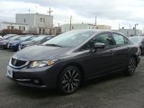 2015 Modern Steel Metallic Honda Civic EX-L Sedan #99988163