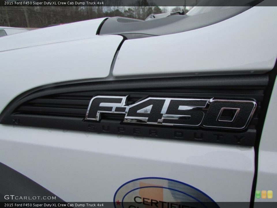 2015 Ford F450 Super Duty Badges and Logos