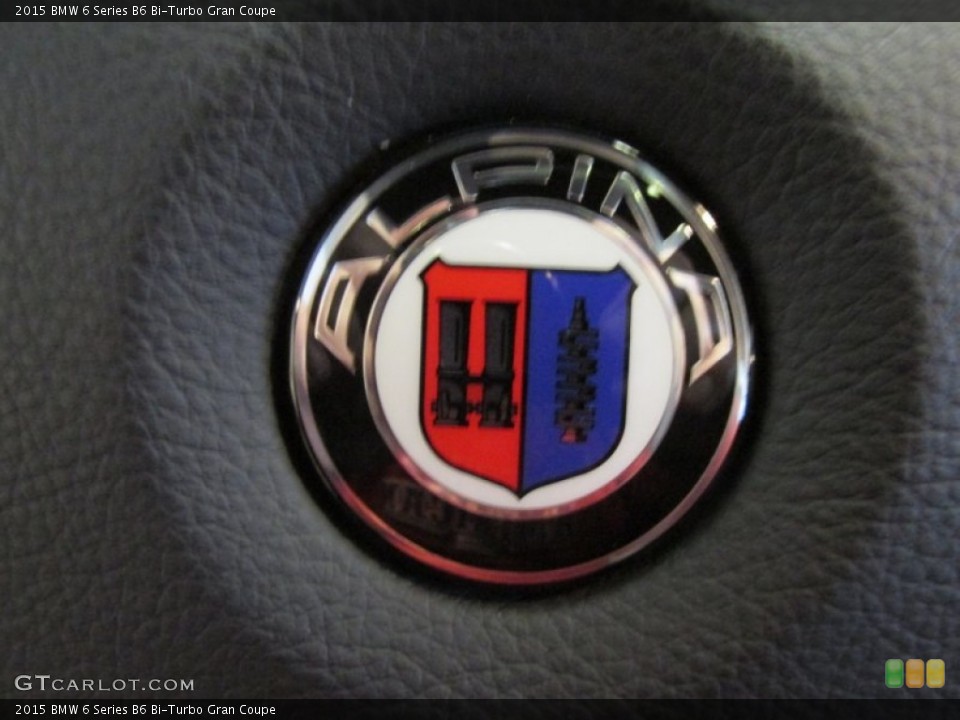 2015 BMW 6 Series Badges and Logos