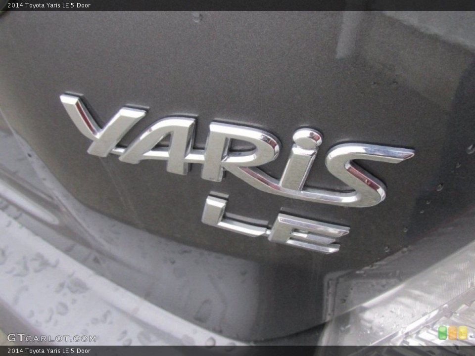 2014 Toyota Yaris Badges and Logos