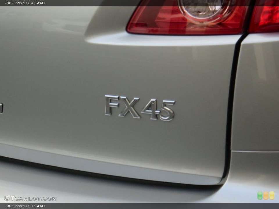 2003 Infiniti FX Custom Badge and Logo Photo #102173018