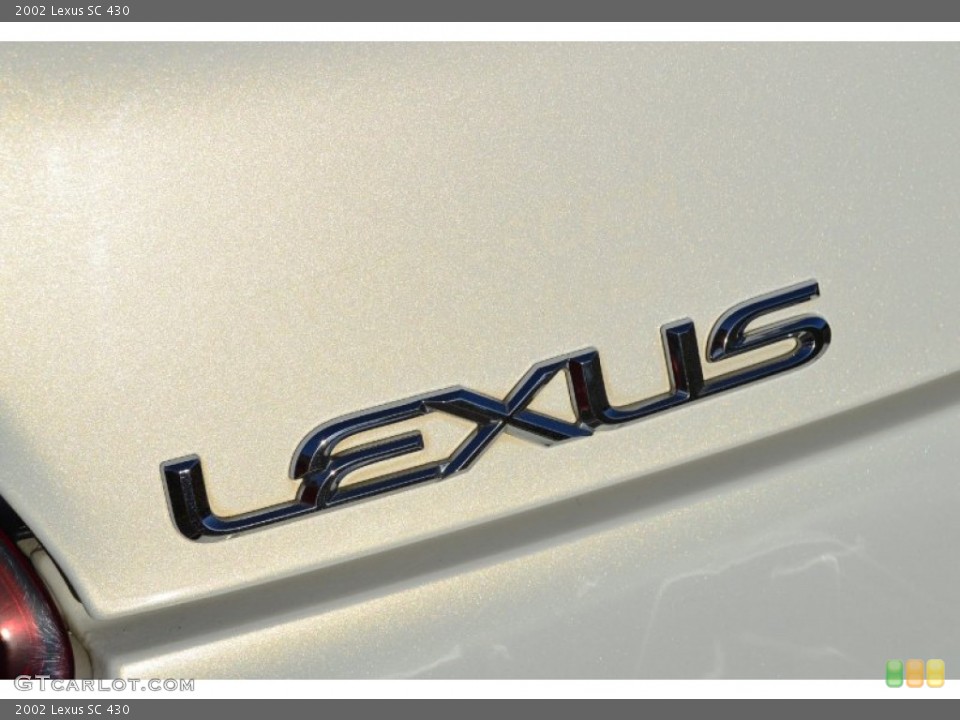 2002 Lexus SC Custom Badge and Logo Photo #102677284