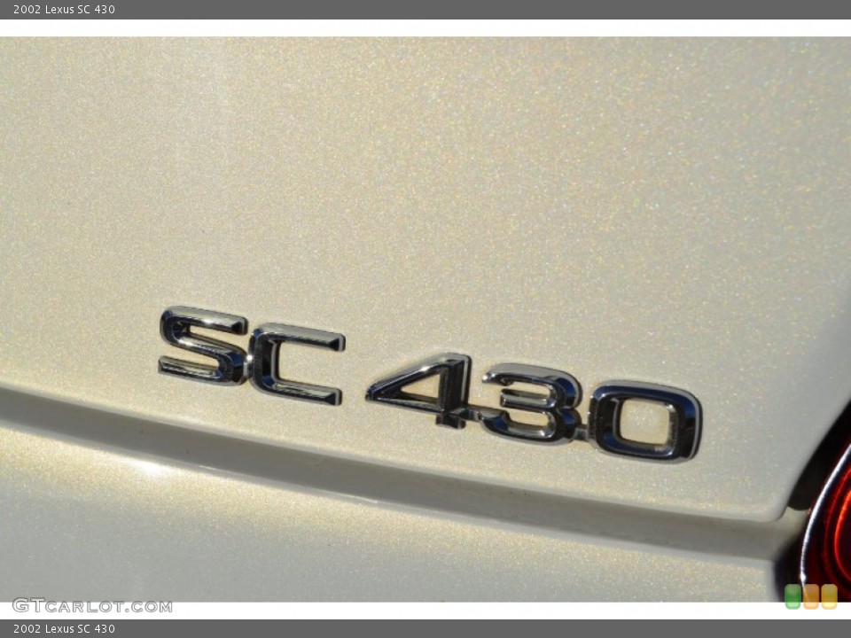 2002 Lexus SC Custom Badge and Logo Photo #102677308